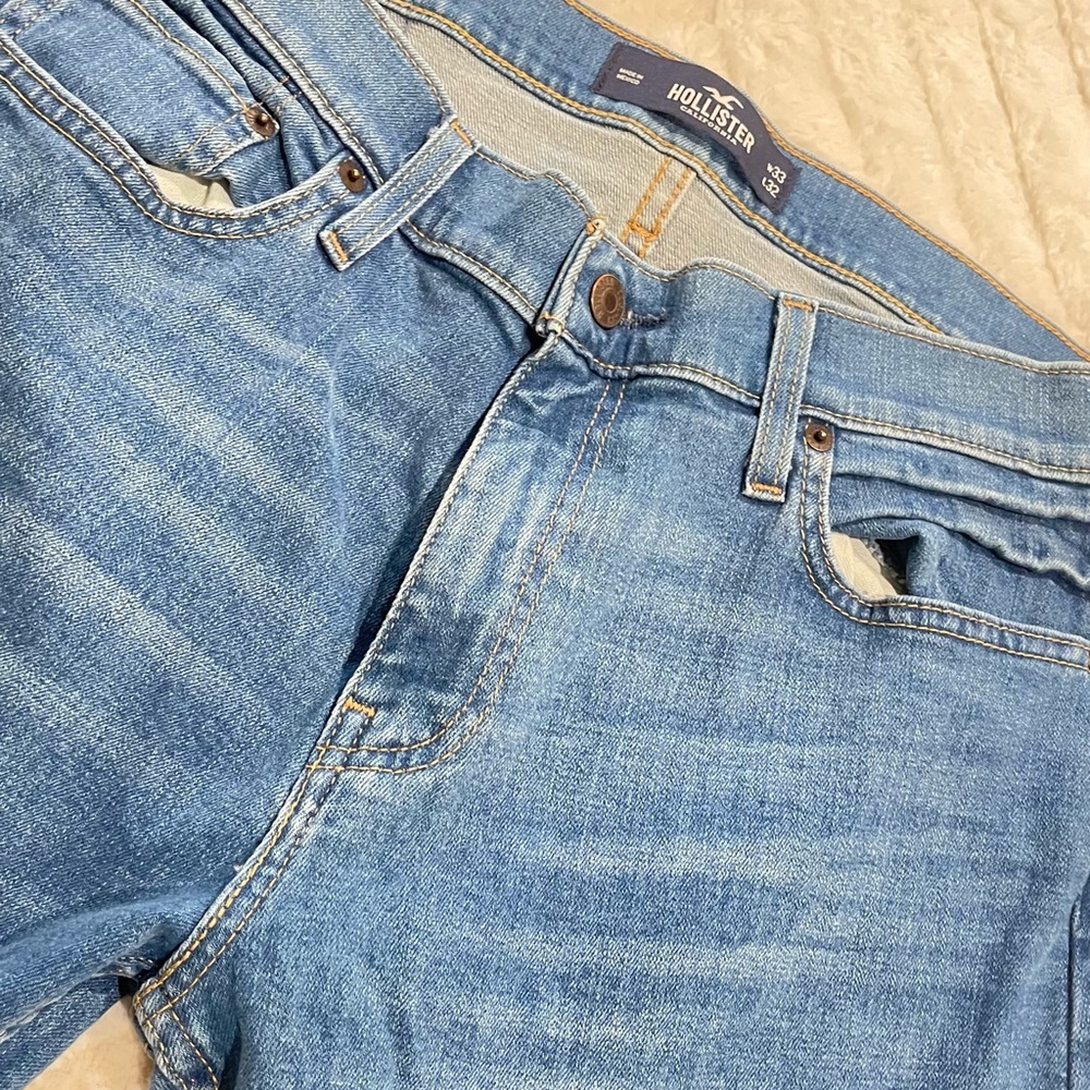 Hollister Light Blue Denim Jeans